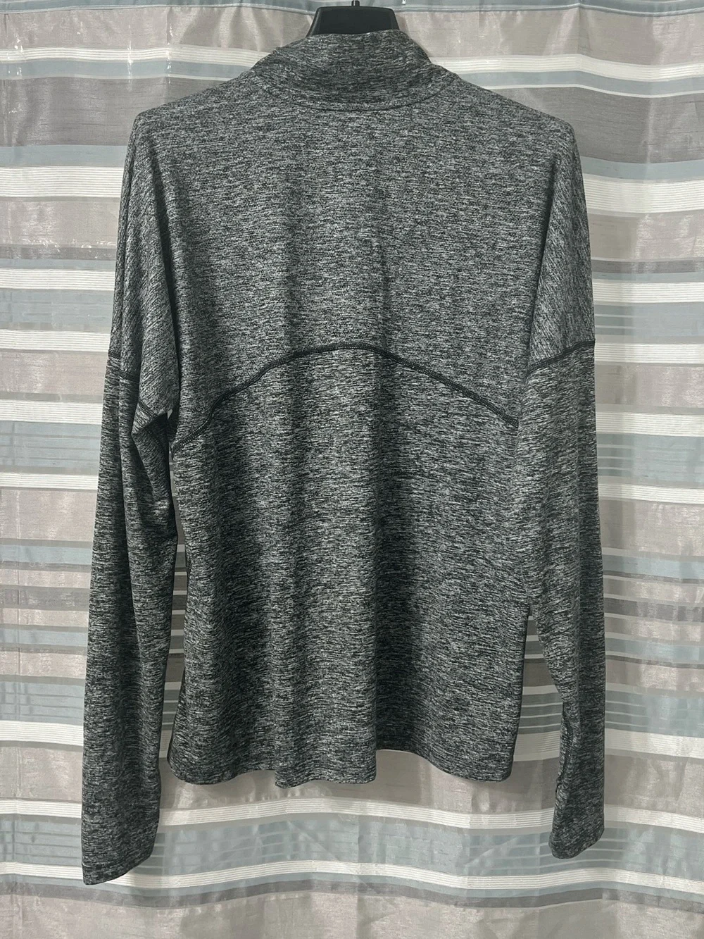 Nike Women’s Army Black Knights Dri-FIT Element Heather Gray Half Zip
